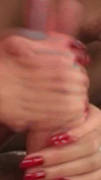 This German Slut Got to Wank Cock and Makes Him Cum