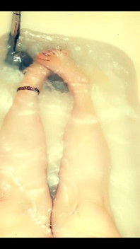 Bathtime fun.