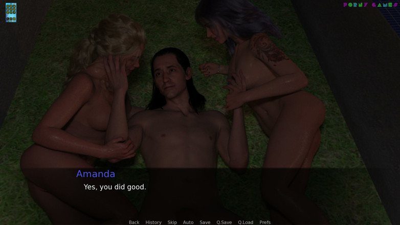 Porny Games: Paradise City by Twisted Arch - Poolside Threesome with My Wife...