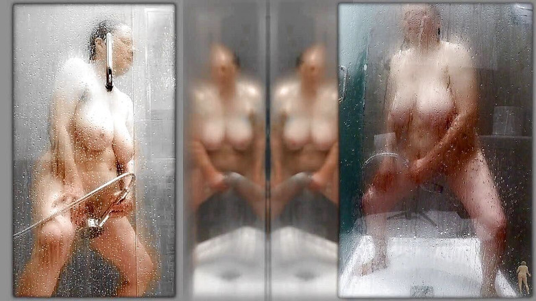 MarieRocks: Sensual, chuveiro orgásmico fumegante