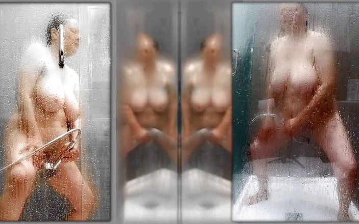 Marie Rocks, 60+ GILF: Sultry, steamy orgasmic shower