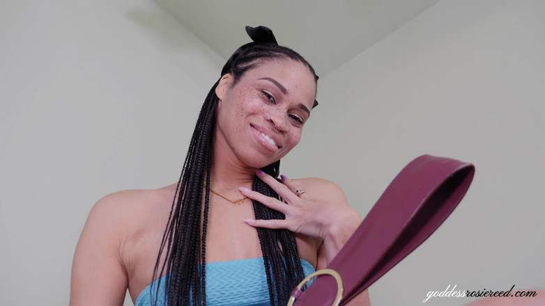 Rosie Reed: Płać piggy cash klapsy - murzynka bogini domme rosie