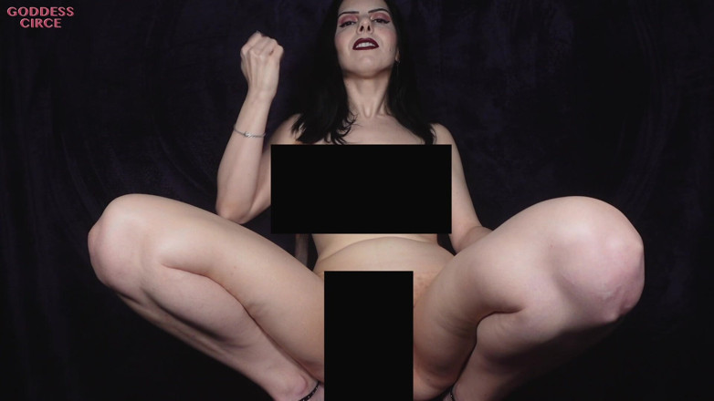 Goddess Circe: Penghinaan berganda: badan ditapis bogel dan CEI