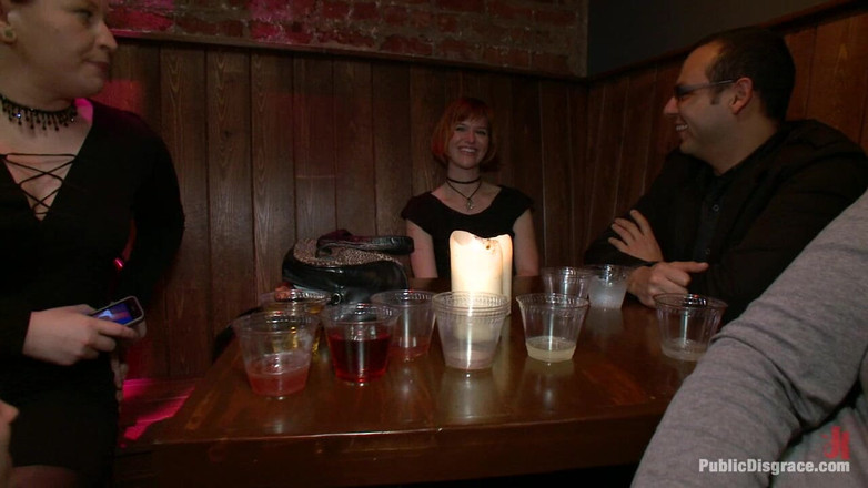 Public Disgrace by Kink: O curvă sexy de 19 ani cu primul ei băiat / fată...