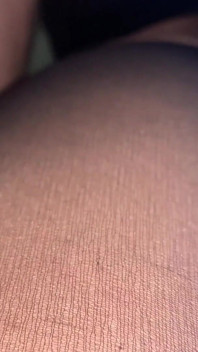 Levrette Poilue Chatte Et Collants Noirs Déchirés