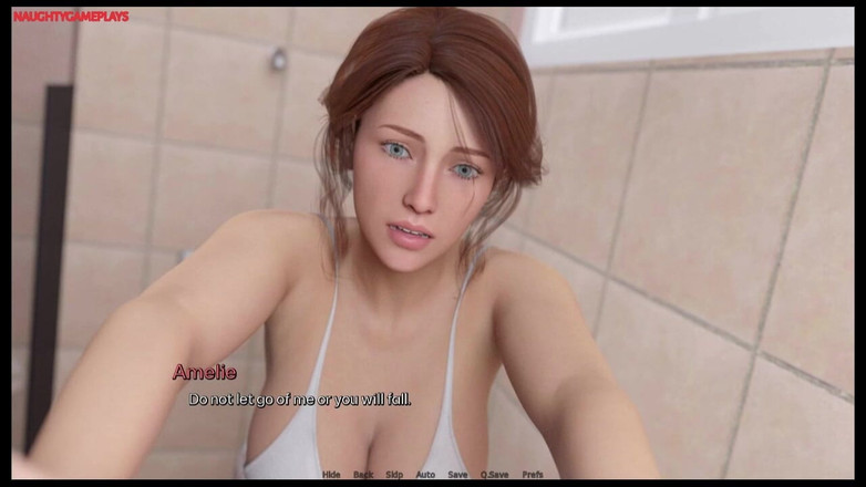 Naughty gameplays: Проблемы с сердцем 01 - грудастой шлюшке пососали ее сиськи и испытывает отличный оргазм, отсосали ее огромные сиськи