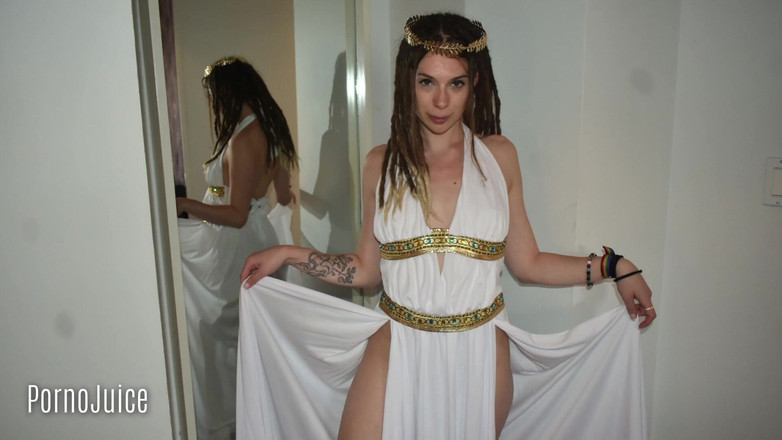 PornoJuice Faphouse: Eva fay, alte römische göttin wird schwarz bespritzt