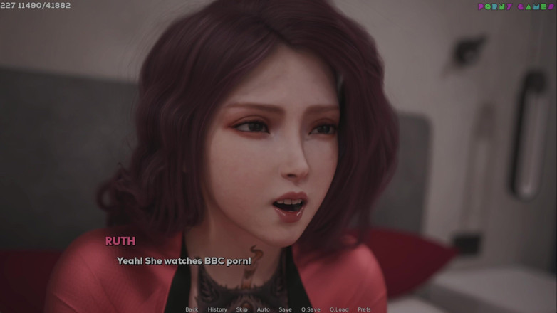 Porny Games: Тени желания Шамандева - молодую Юрию очерняют: ее официальная первая сцена с большим черным членом 56