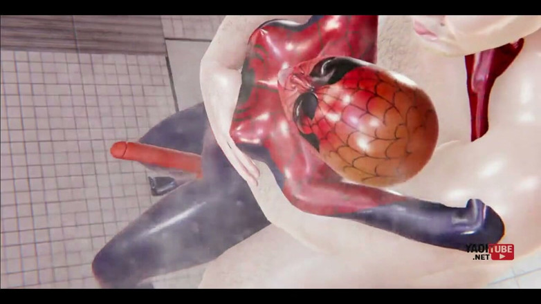 Yaoitube: Spiderman se fait baiser par un gros yaoi - manga asiatique...