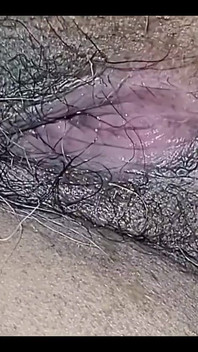 我毛茸茸的阴户饿了