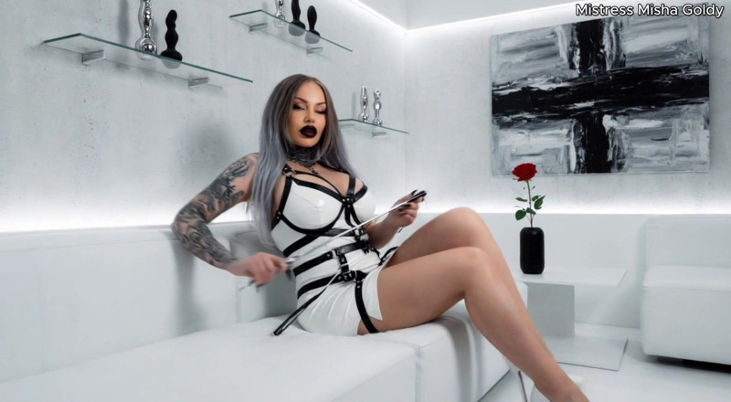 Goddess Misha Goldy: Your Stare Fuels My Cruelty