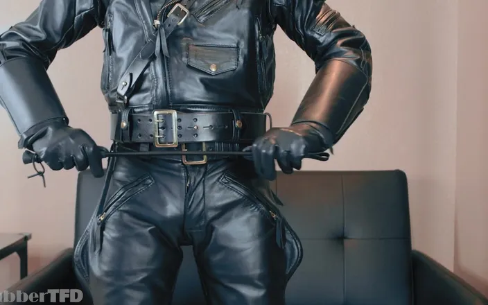 RubberTFD: Leather Uniform Close up [pre-released Video]