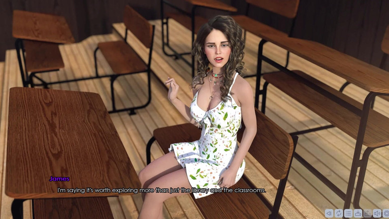 3D Cartoon Porn: Lust Academy 8 - James reçoit une offre d’emploi à temps partiel au...