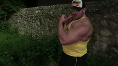 Jack stacked: After gym buigen op de parkeerplaats