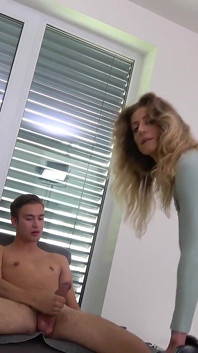 Sex Instructions for Her Virgin Step Brother - Familyscrew
