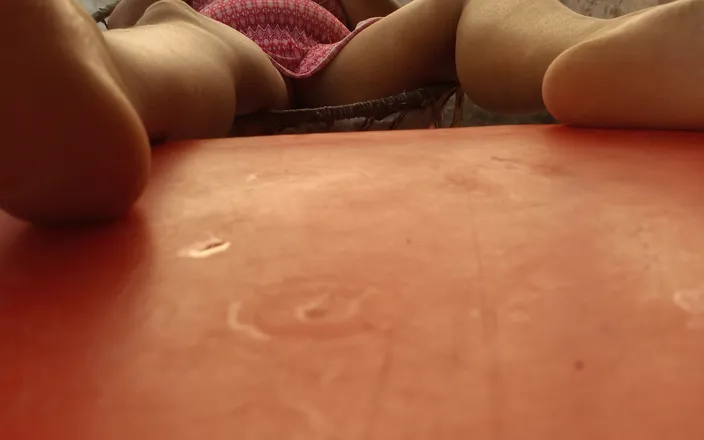 Karmicoxv: Looking at my wife's legs