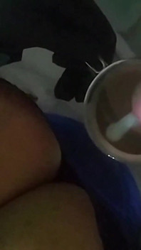 Horny Wife Milking Cock for Breakfast