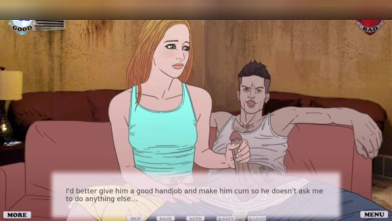 3DXXXTEEN2 Cartoon: Eva'nın yolsuzluğu tamamlandı. 3 boyutlu porno çizgi film seks