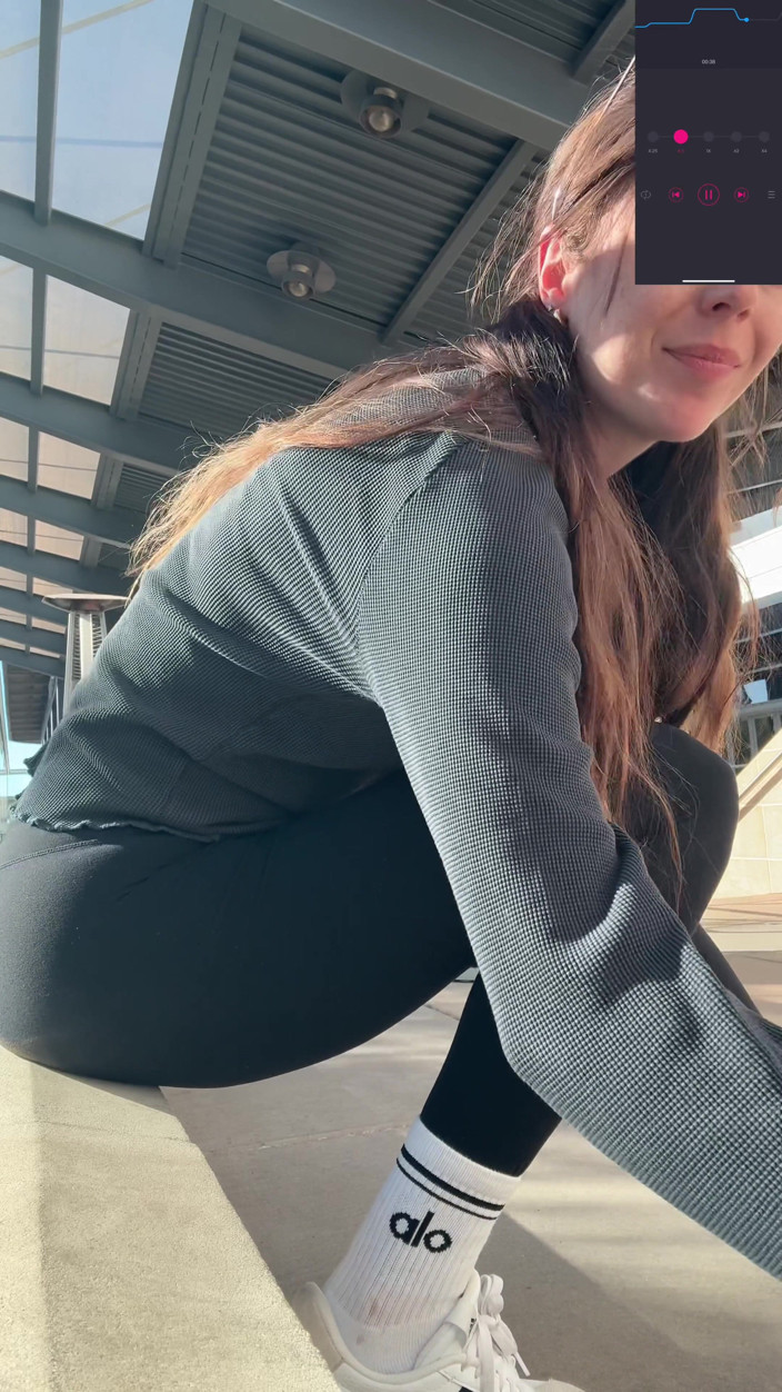 Nadia Foxx: Finding a Great Spot to Cum Outside!