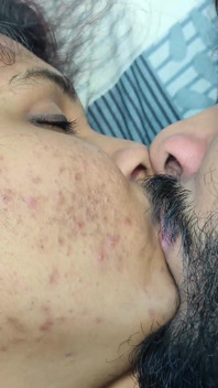 Hot Deep Lip Lock in Nude Romance