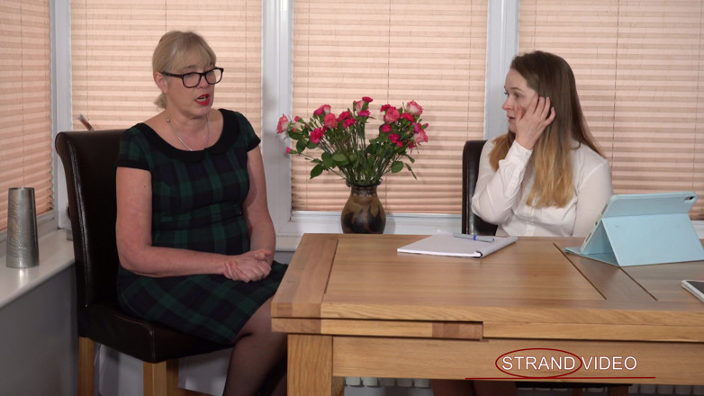 Sarah Stern: Perverted Business Woman Spanked