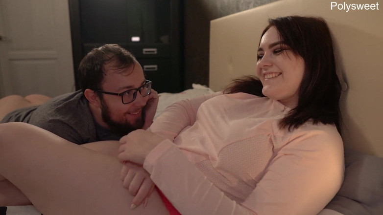 Polly Sweet: Fucking my girlfriend in a pussy filled with another man's...