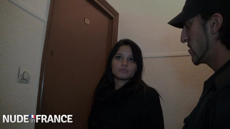 Nude in France: Busty Amateur Teen Gets Banged in Threesome in Paris
