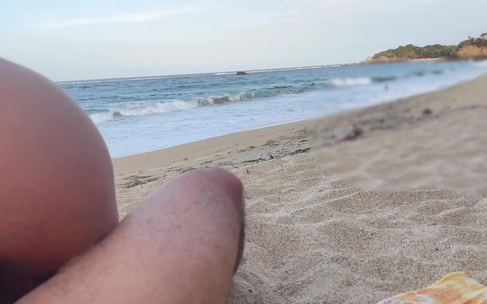 cxlila: Stranger Fucks Me on a Nude Beach After I Blow...
