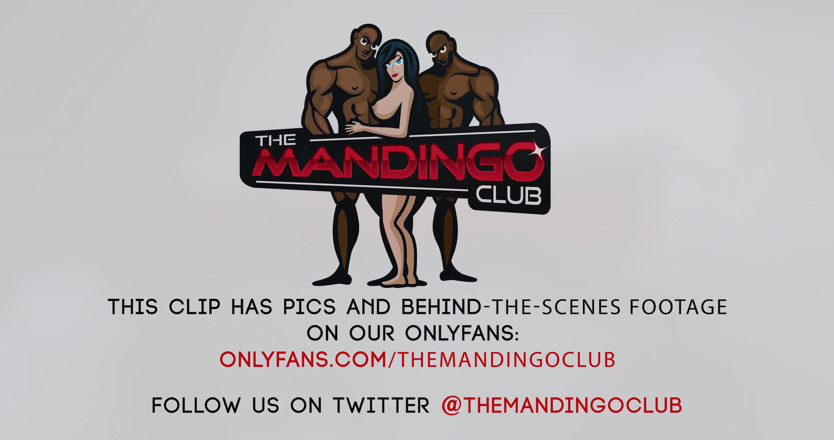 The Mandingo Club: Cycata brunetka Latina zostaje rozbita przez homies