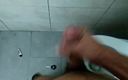 Pablo y Sebas: Playing at the public toilets with my dick