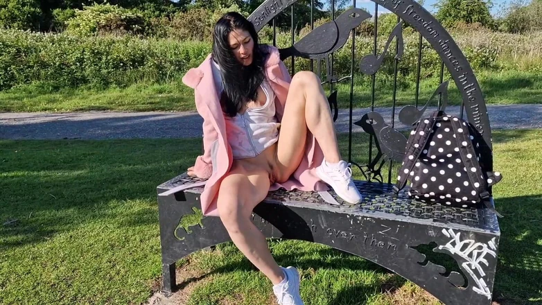 Nicky Brill: Public Naked and Pissing
