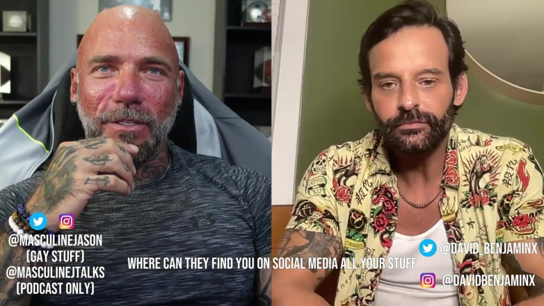 Raw and Uncensored with Masculine Jason: Porn Star Confessions - David Benjamin (episode 104)