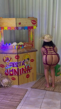Come See What a Delight Happened in This São João 2025 Sabrina Being Passive and Taking a Lot of Dick