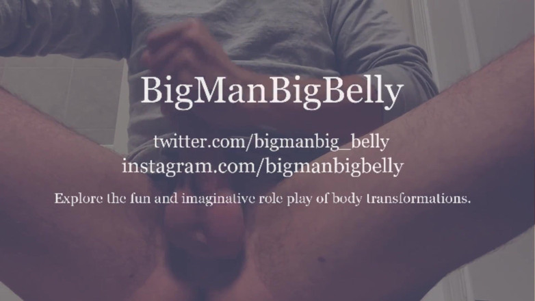 BigManBigBelly: 30 de minute de gemete masculine moi până la agresive