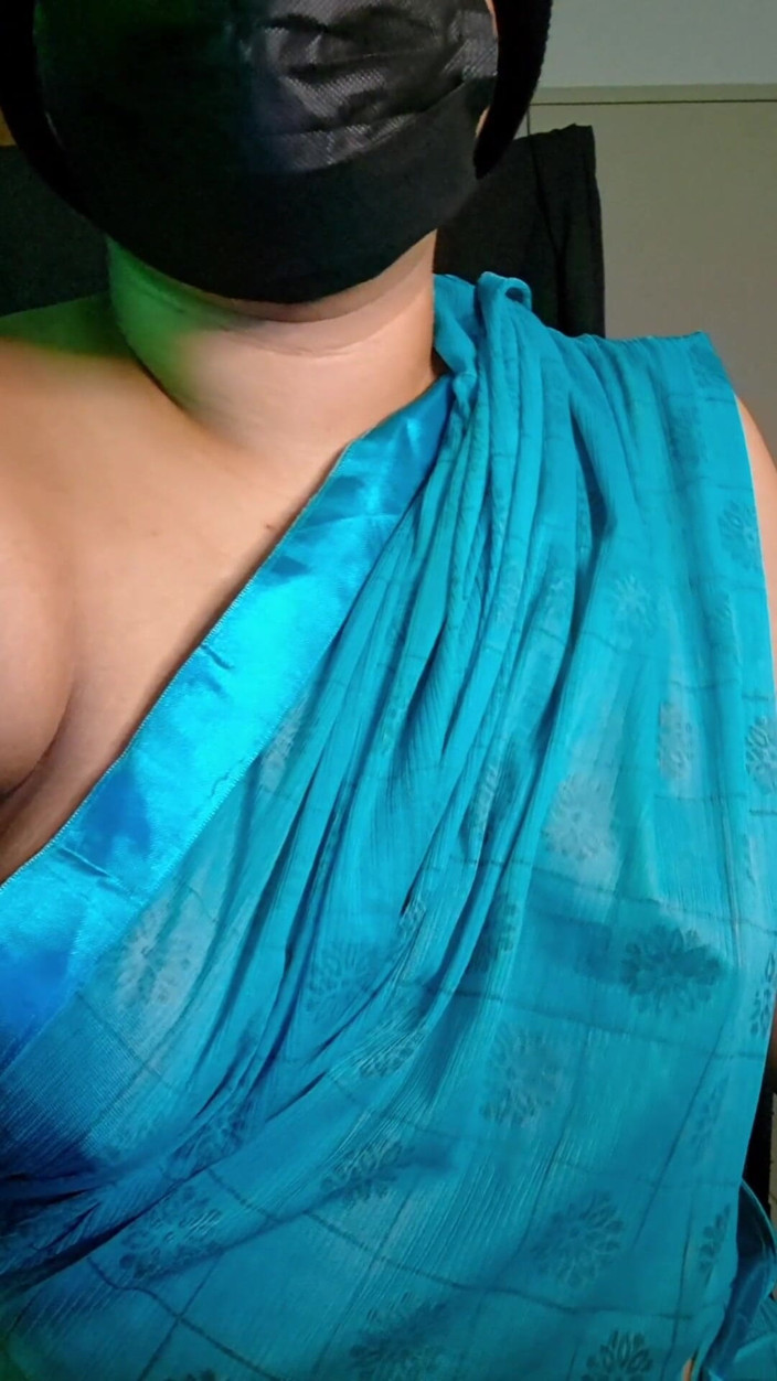 Goddess Silk Smita: Role Play Fantasy Video - Tamil macocha uwodzenie w Zielonym Sari