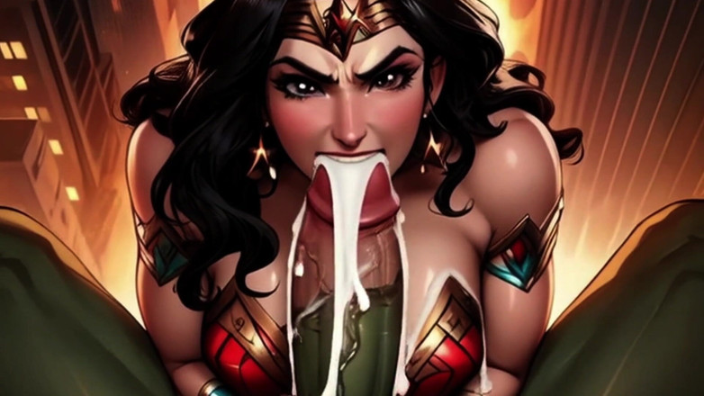 Spicy Toons: Báječná žena vs nenasytní hulkové, celý film