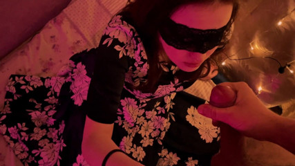 Vaisiti7: Holiday New Year blowjob from a beautiful woman in a...