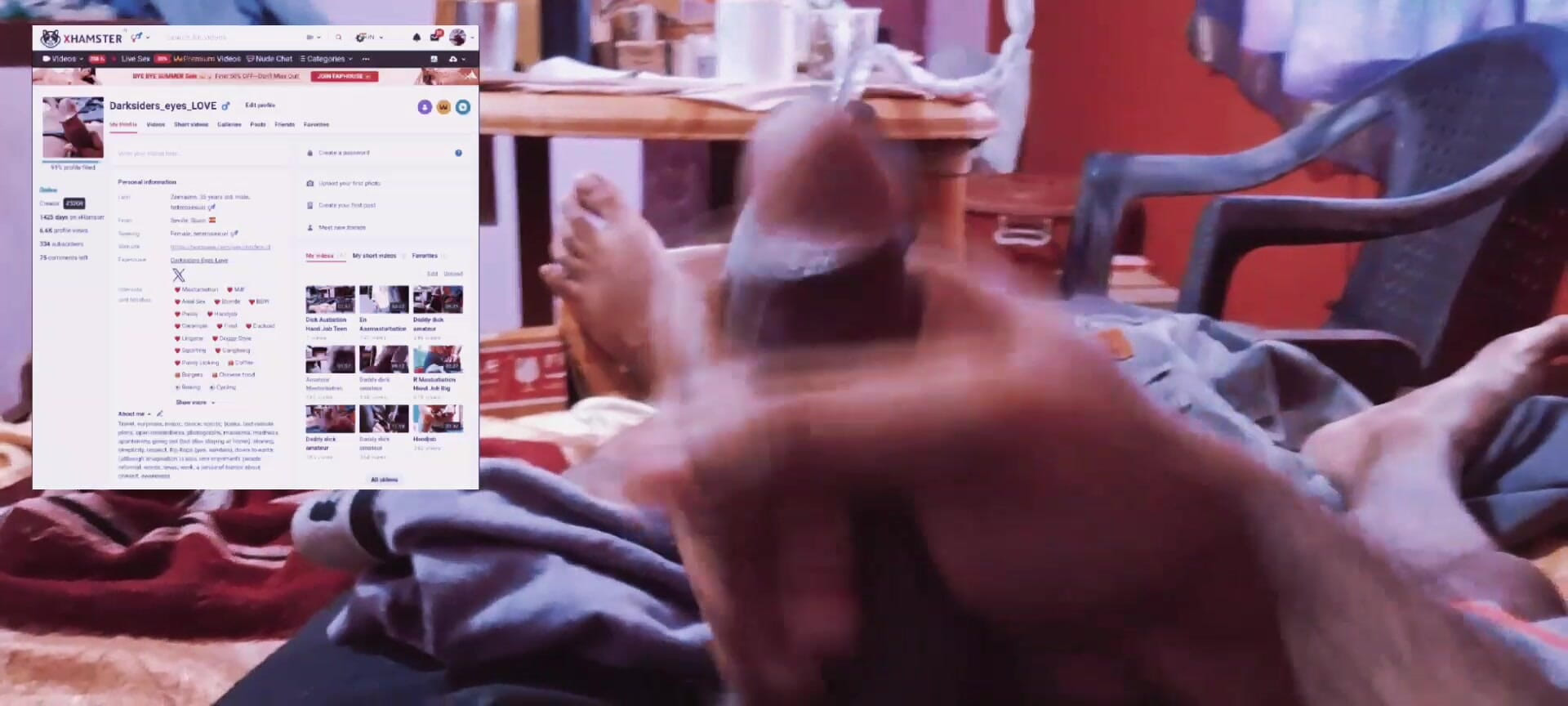 Masturbation Hand Job Big Stepdaddy Dick Amateur Masturbation Hand I