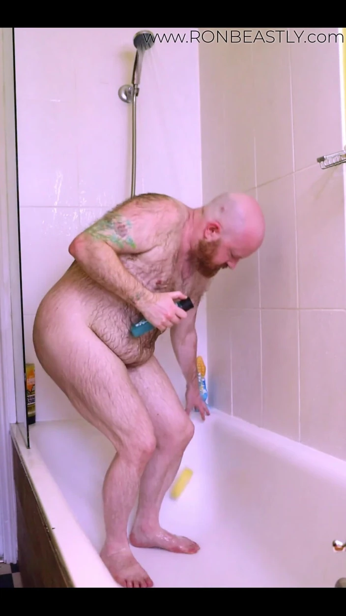 RonBeastlyFTM: Ftm / 트랜스 베어 샤워 잭 오프