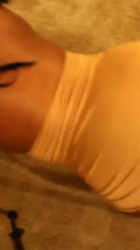 Young Bubble Booty in Dirty Yellow Dress Get Pounded From the Back