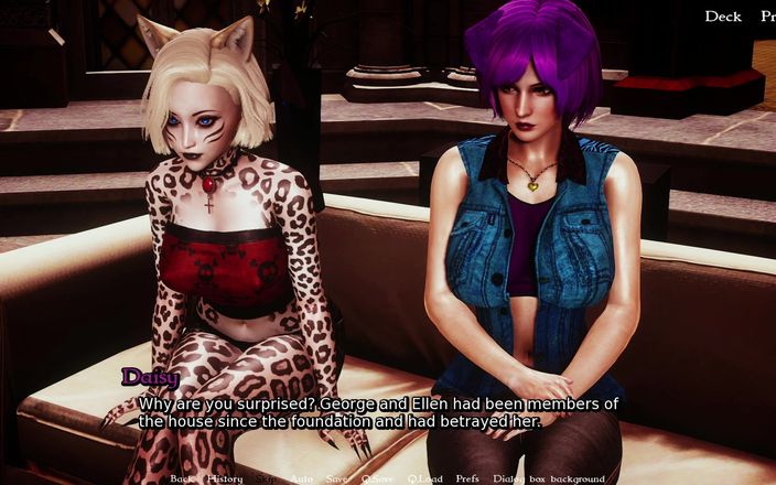 NSFW Gaming: Furrhouse bölüm 16 bölüm 3 (bir kedi kızın uyanma sürprizi)