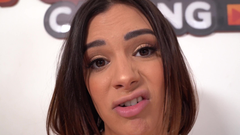 PornDudeCasting: Violet Starr