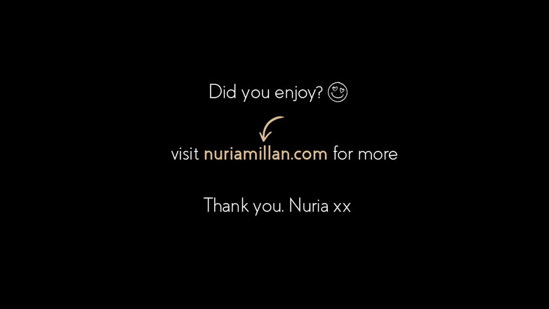 Nuria Millan: Chcací polykání + rimming tvrdé šukání s mým milencem BBC