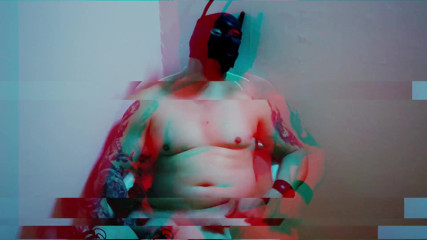 Vincent van Loch: First cumshot with mask