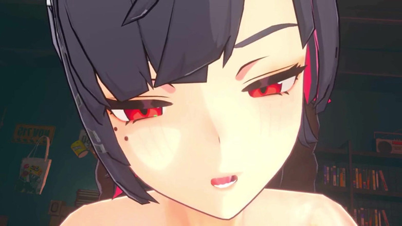 NSFWOtaku: Zenless zone zero - ellen joe dientot sama pria kulit hitam...
