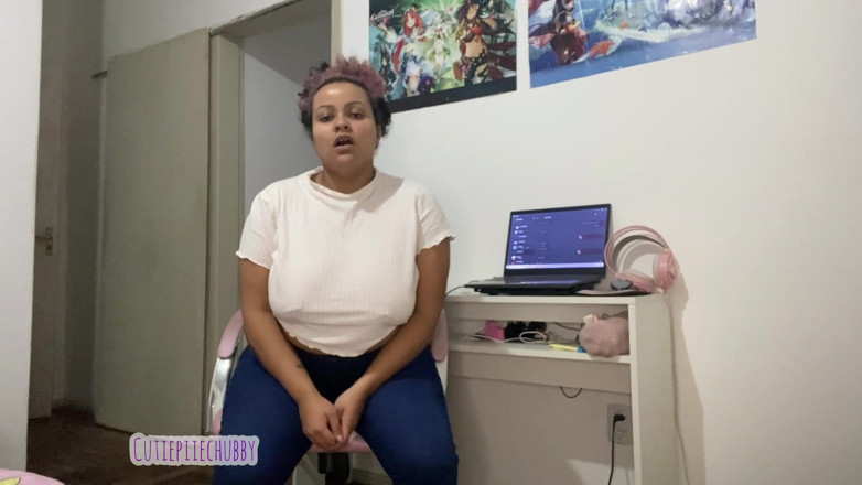 Cutiepiie Chubby: Gorda ébano peidando na compilação de cadeira