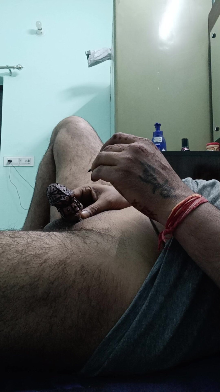 Rajasthani-old-lover: Индийский мужчина дези наслаждается душем и сексом