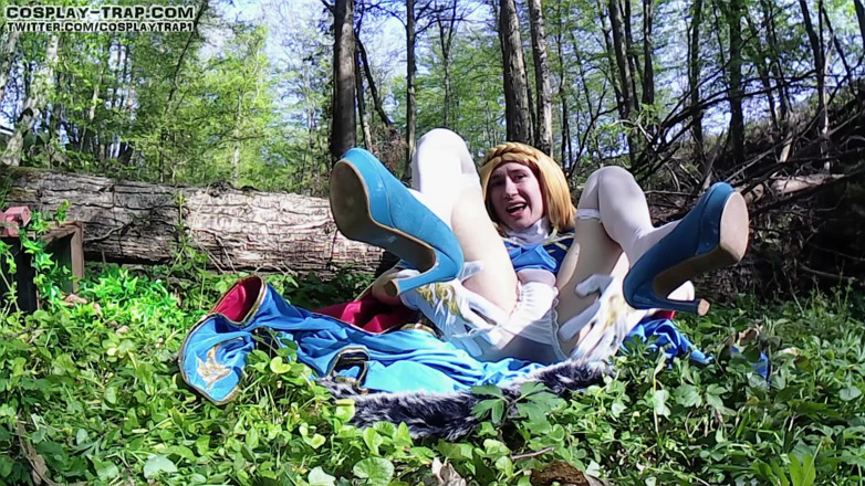 RosalinaxGirl: Zelda Verspielte wald-ausgelassene falle cosplay