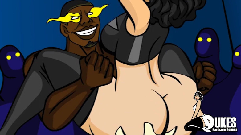Dukes Hardcore Honeys: Superheroines captured and fucked by big dick villains
