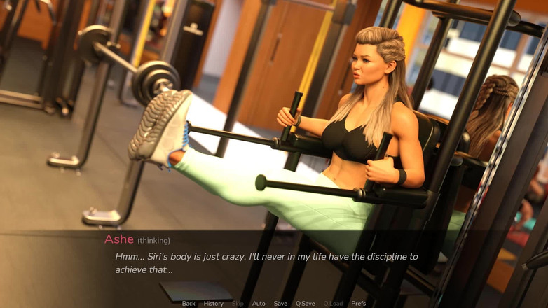 Futavision: Nadchodząca erupcja: Piękna pułapka na siłowni - Odcinek 10